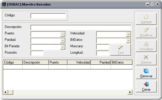 Maestro Basculas