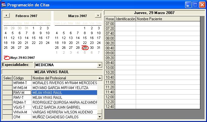 Citas Medicas
